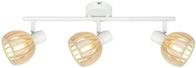 Candellux Biele stropné svietidlo Attari pre žiarovku 3x E14 93-68095