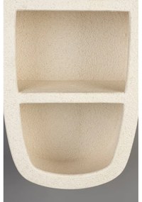 Krémová poschodová polica 23 cm Veda – Dutchbone