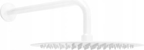 Mexen Slim dažďová hlavica 25 cm so sprchovým ramenom 40cm, biela, 79225211-20