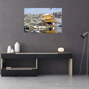 Obraz - Kinkakudži, Japonsko (90x60 cm)