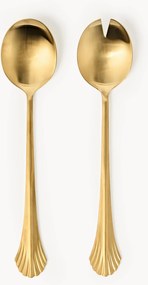 Servírovacie lyžice na šalát z kartáčovanej nehrdzavejúcej ocele Ondine