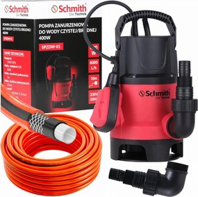 Čerpadlo na špinavú vodu 400 W s hadicou 10 m