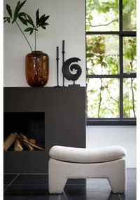 Béžový taburet Dasha – Light &amp; Living