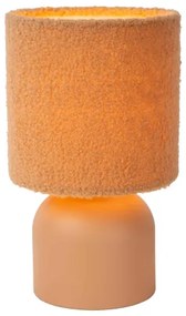 Lucide 10516/01/44 - Stolná lampa WOOLLY 1xE14/40W/230V oranžová