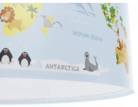 Detský luster na lanku SWEET DREAMS 1xE27/60W/230V pr. 30 cm