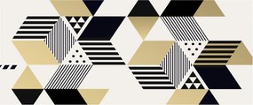 Obraz - Geometrické tvary N⁰1 (120x50 cm)