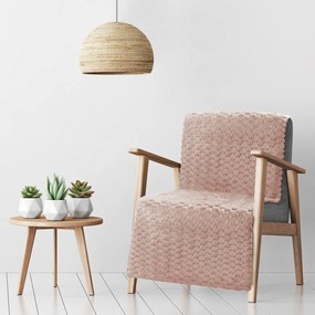 DEKA Z MIKROFLANELU CINDY6 70X160 CM BÉŽOVÁ