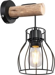 Globo 15326NW - Nástenné svietidlo MINA 1xE27/40W/230V