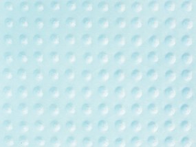 Biante Hrejivé posteľné obliečky Minky 3D bodky MKP-013 Ľadové modré Jednolôžko 140x200 a 70x90 cm