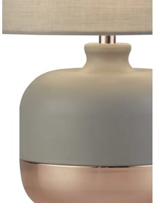 Searchlight EU700820 - Stolná lampa 1xE14/7W/230V šedá