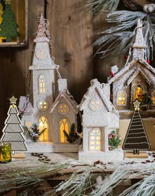 Vianočná dekorácia stromček KL-21X14 čierny