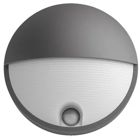 Philips 16456/93/16 - LED vonkajšie svietidlo s čidlom CAPRICORN LED/6W IP44 P1447