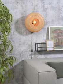 Nástenná lampa palawan s prírodná MUZZA