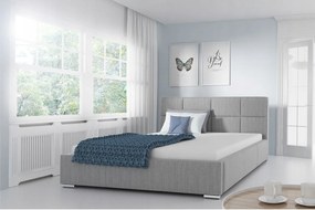 Manželská posteľ 180 cm Alizee (sivá)