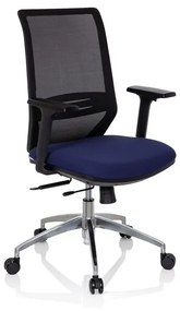 hjh Office Kancelárska stolička Profondo (čierna/modrá)  (100337180)