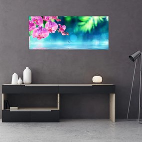 Obraz - Orchidea (120x50 cm)