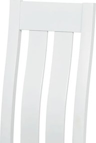 Jedálenská stolička biela BC-2602 WT