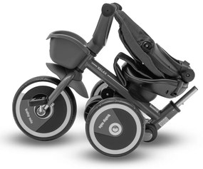 Detská trojkolka Baby Mix 5v1 RELAX 365 ° sivá