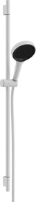 Hansgrohe Rainfinity, sprchová sada 130 3jet EcoSmart s tyčou S Puro 90 cm, biela matná, HAN-28744700