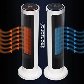 InternetovaZahrada Keramický ohrievač 2000W - biely