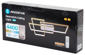 Aigostar - LED Stmievateľné stropné svietidlo LED/38W/230V 2700-6500K + DO