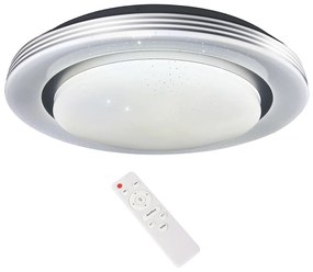 Stropné LED svietidlo Kelly, 1x LED 48w, 3000-6000k, b/s, s ovládačom