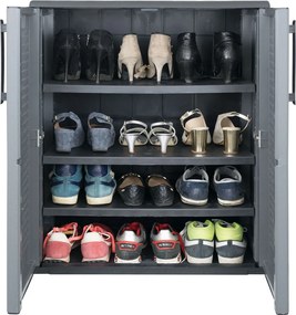 ARTPLAST Easy E71-BPLUS Nízka skriňa, šírka 68 cm, s 3 policami