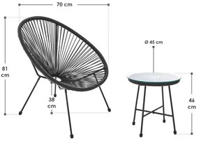 InternetovaZahrada Balkónový set Ostana