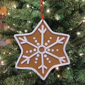 DECOLED Perníková hviezda, d. 25 cm