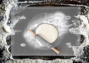 Silikónová podložka SELMA grafitová