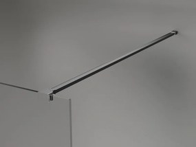 Mexen Kioto-X, sprchová zástena 160 x 200 cm, 10mm šedé sklo, grafitový profil, 800-160-101-95-40-X