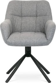 Jedálenská stolička sivá HC-532 SIL2