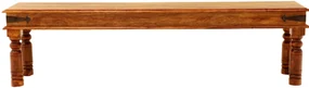furniture-nabytek.cz - Lavica z masívu palisander 175x40