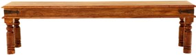 furniture-nabytek.cz - Lavice z masivu palisandr 175x40