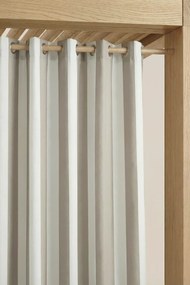 Záves s krúžkami TARAS STRIPES béžový 140x220 cm