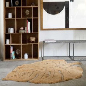 Prateľný koberec Monstera Honey 180 × 120 cm