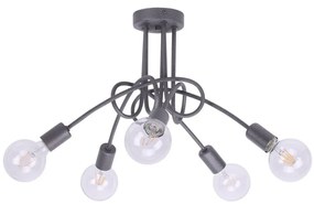Stropné svietidlo Edison 5, výber z 10 farieb