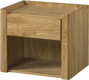 Noční stolek Lizbona 79 55 cm z masivu dub přírodní