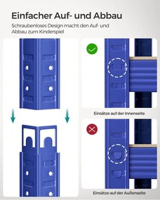 Skladový regál 200 x 100 x 50 cm SONGMICS GLR050Q01