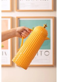 Žltá termoska 920 ml Crown – PT LIVING