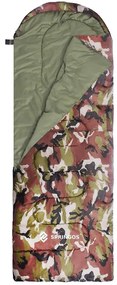 SPRINGOS Kempingový  spací vak 210x73 cm teplý camo CS0041