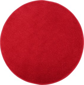 AKCIA: 200x200 (průměr) kruh cm Kusový koberec Eton červený 15 kruh, červená, kuchyňa, Spoltex