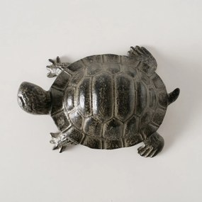 Záhradná liatinová figúrka Trully2, 6x21 cm, hnedá