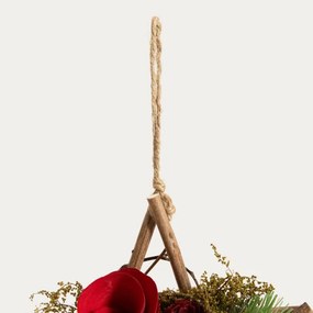 Závesná vianočná dekorácia HUGO hviezda 757952