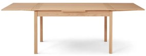 Rozkladací jedálenský stôl podyhovaný dubom Hammel Dinex 140 x 90 cm