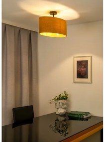 Duolla - Prisadený luster OVAL 1xE27/15W/230V hnedá