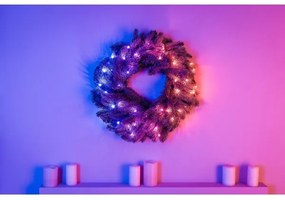 Twinkly GD20P4425P00 - LED RGB Stmievateľný vianočný veniec 50xLED pr. 60 cm Wi-Fi