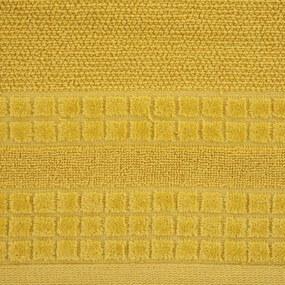 BAVLNENÝ UTERÁK CUBA5 SADA 6KS 50X90 CM HORČICOVÁ