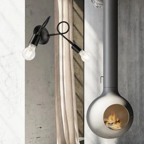 Nástenné svietidlo HARRY 2xE27/60W/230V