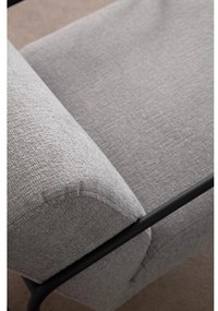 Kreslo Etorella (sivá + čierna). Akcia -18%. Vlastná spoľahlivá doprava až k Vám domov. 1106495